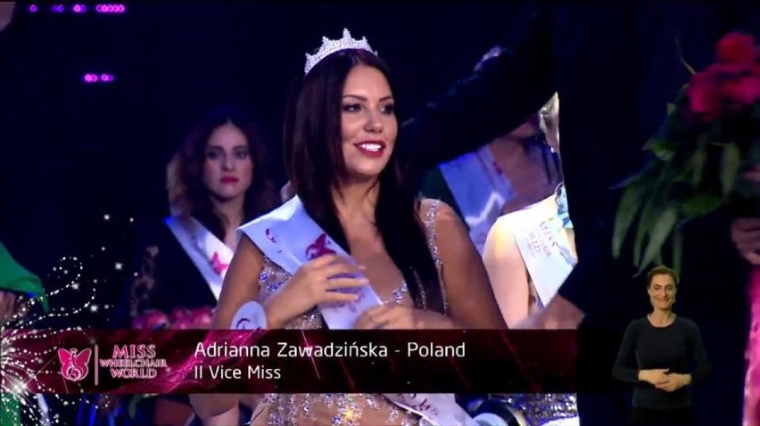 Mieszkanka Malborka w wyborach Miss Świata na Wózku. Trzy tytuły dla Adrianny