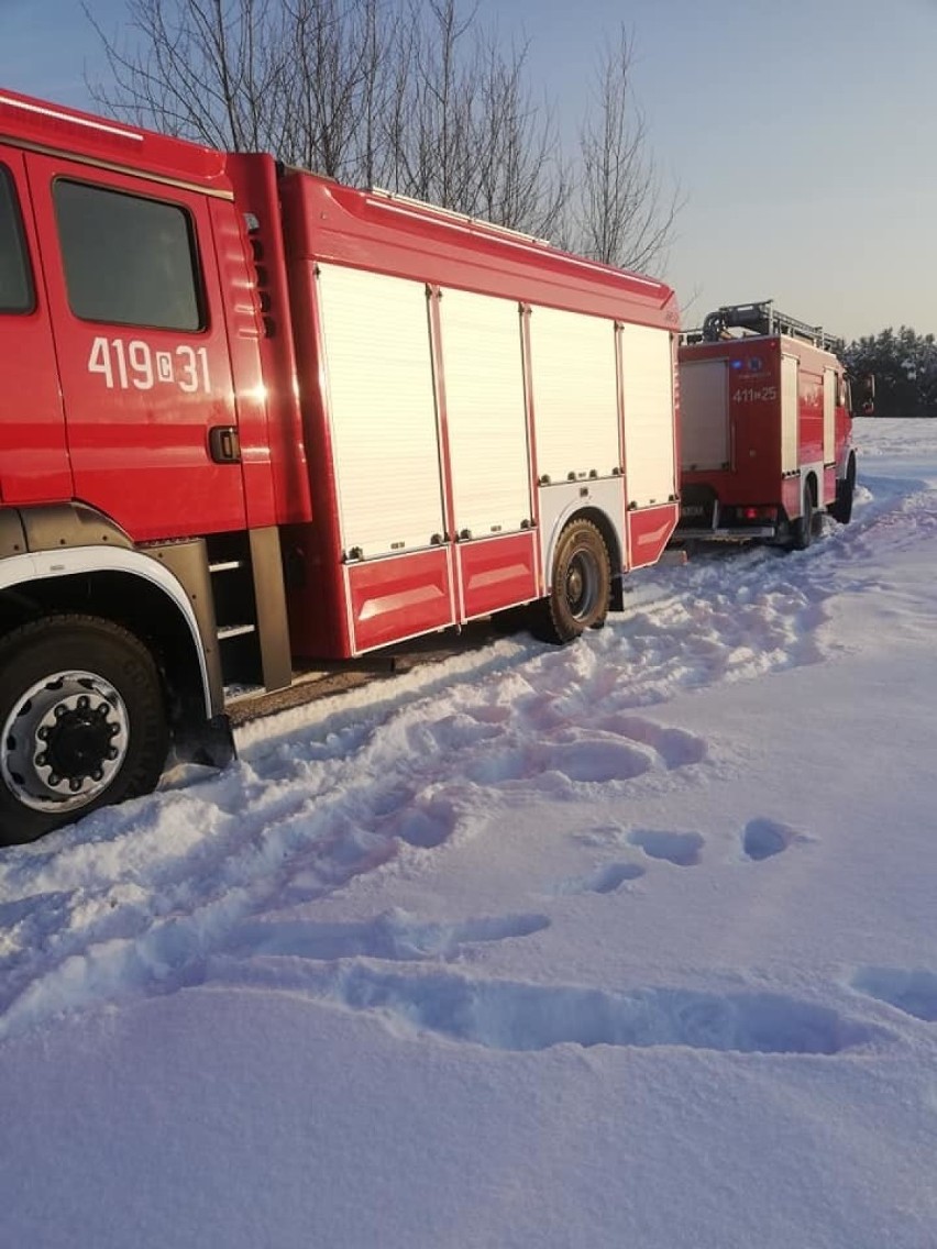 Strażacy z Ochotniczej Straży Pożarnej w Górznie oraz z...