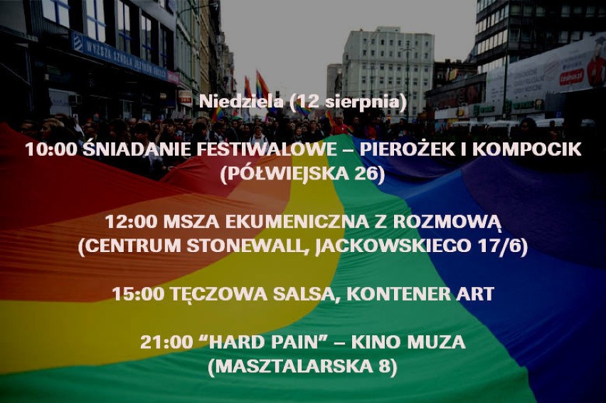 Marsz Równości w Poznaniu 2018 - w tym roku nowa trasa. Sprawdź pełen program Pride Week Poznań