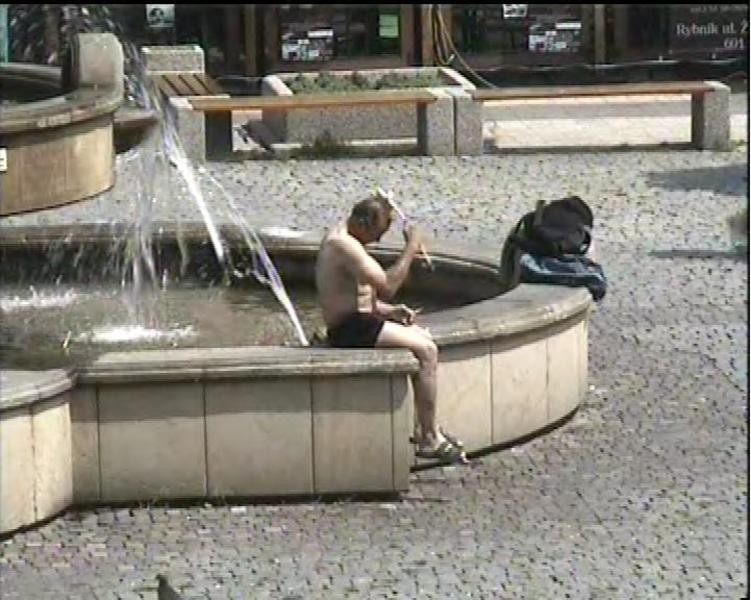 Monitoring w Rybniku - bójki, kradzieże i facet kąpiący się w fontannie [ZDJĘCIA]