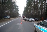 Powiat bełchatowski: Zderzenie w Klukach