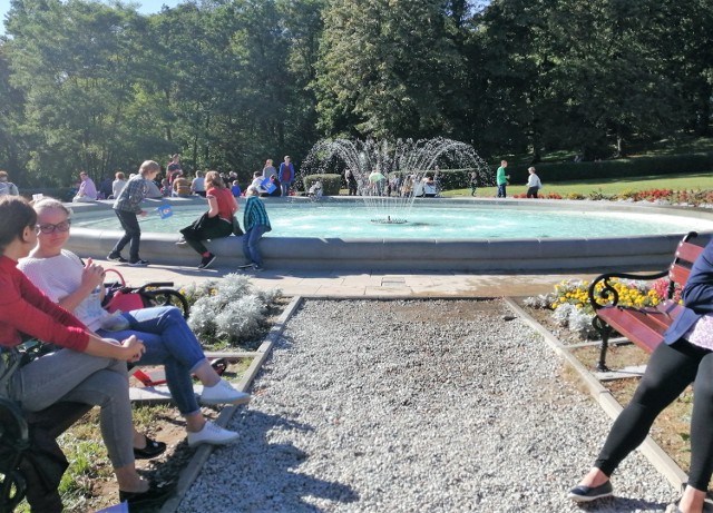 Zasługą Budżetu Obywatelskiego w Tarnowie i aktywności społeczników jest m.in. odremontowana fontanna w Parku Sanguszków, która w wakacje biła rekordy popularności