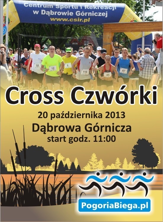 Dąbrowa Górnicza: Cross Czwórki odbędzie się 20 października