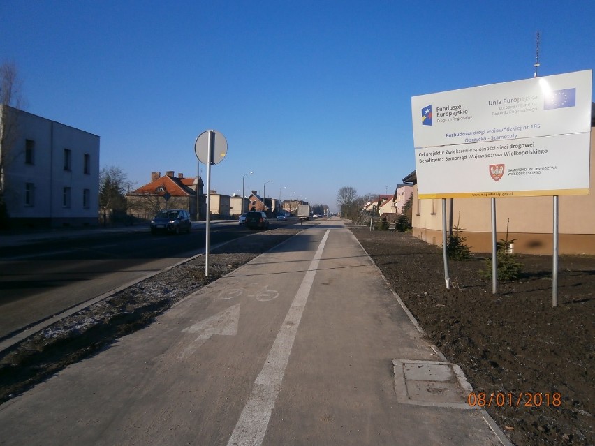 Jeszcze w tym roku wyremontują kolejny odcinek drogi wojewódzkiej w Obrzycku