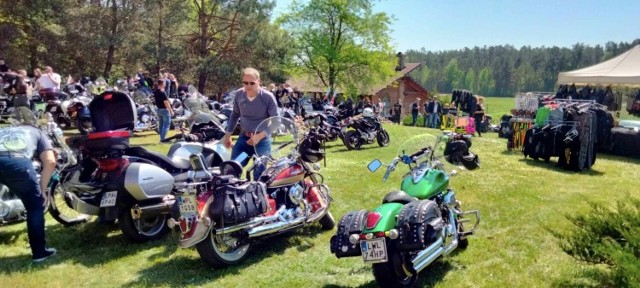 Motocykliści spotkali się na MotoMajówce w Suchawie.