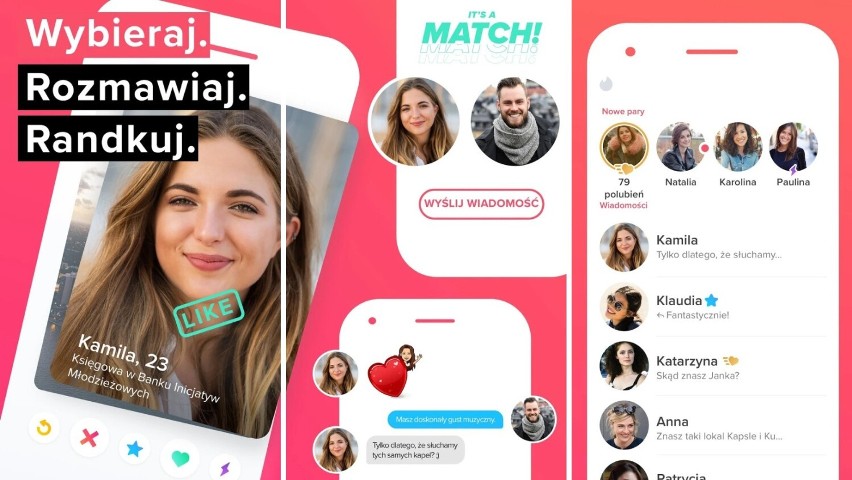 Tinder jest zdecydowanie najpopularniejszą bezpłatną...