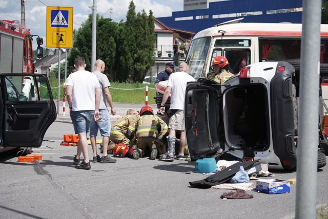 Wypadek we Włocławku