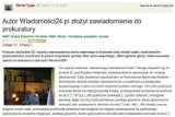 "Sieg heil" pod Krzyżem Katyńskim - śledztwo umorzone