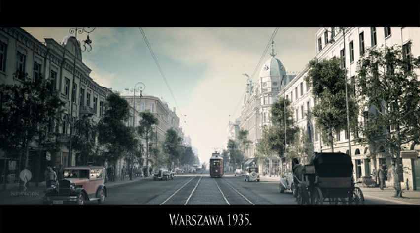 Warszawa 1935 - międzywojenna stolica zrekonstruowana cyfrowo