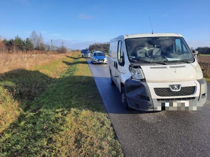 Śmiertelny wypadek. Nie żyje rowerzysta, zmarł w szpitalu we Włocławku [zdjęcia]