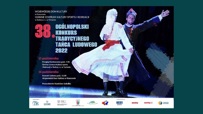 W nadchodzący weekend odbędzie się 38. Ogólnopolski Konkurs Tradycyjnego Tańca Ludowego