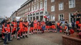 Ratownicy medyczni protestowali pod UW w Gdańsku. Walczą o lepsze warunki pracy [WIDEO,ZDJĘCIA]