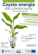 Ryki: Konferencja &quot;Czysta energia dla Lubelszczyzny&quot; (program)