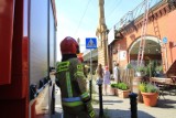 Pożar na wiadukcie kolejowym w centrum Wrocławia. Pociągi musiały stanąć! [ZDJĘCIA]