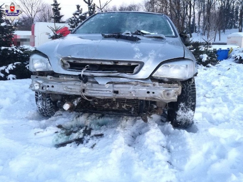 We wtorek 32-letni kierujący pojazdem marki Opel, najpierw...