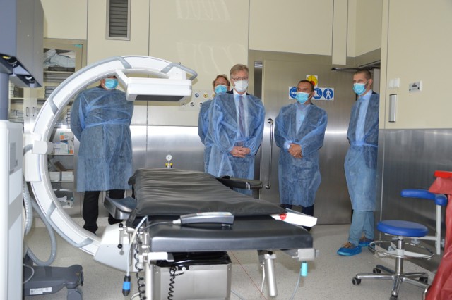 Oddział kardiologii PAKS w Nysie dysponuje m.in. najnowocześniejszym angiografem i mobilnym rentgenem.