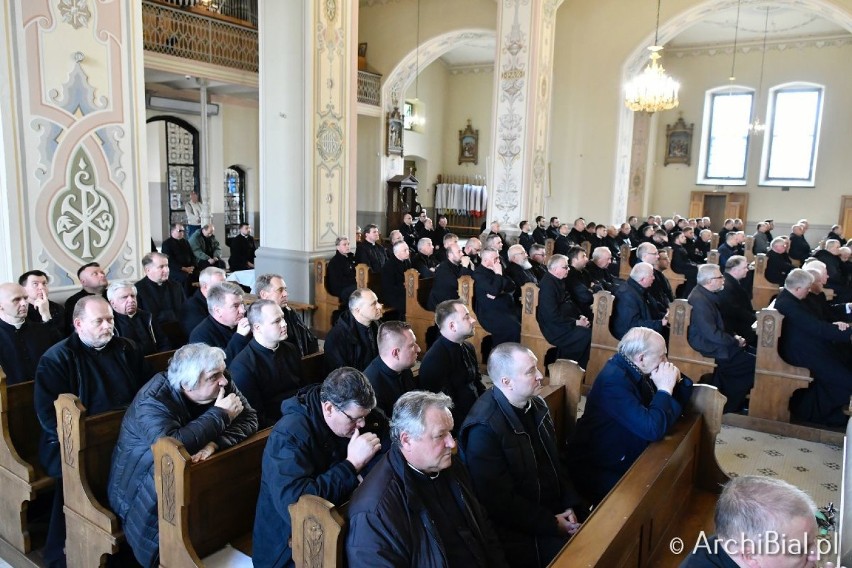 W sokólskim sanktuarium modlili się księża i biskupi z całej archidiecezji białostockiej 