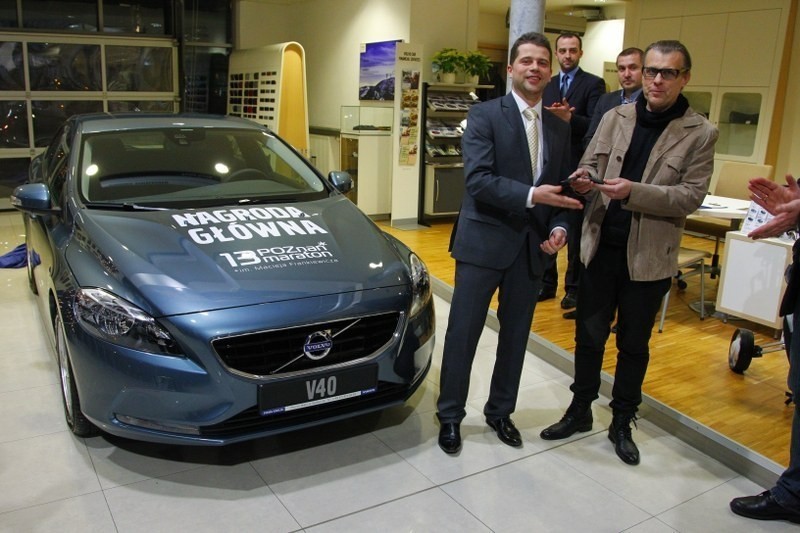 Maratończyk z Poznania otrzymał nowe Volvo [ZDJĘCIA]