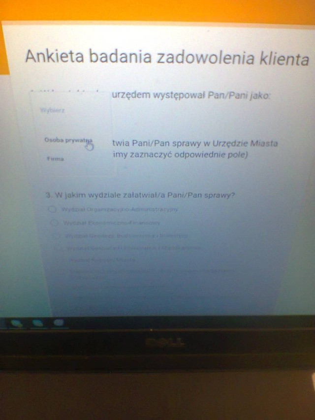 Ankietę zadowolenia petenta wypełnić można na miejskiej stronie www