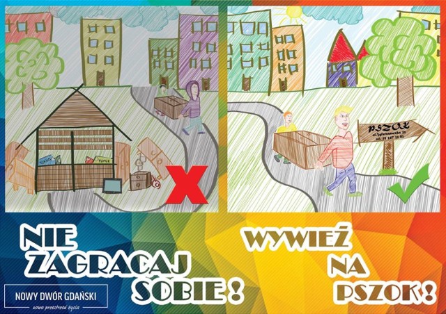 Nowy Dwór Gdański. Wielu z nas ma problem z zalegającymi materiałami budowlanymi, sprzętem elektronicznym czy odpadami wielogabarytowymi. Można je oddać do Punktu Selektywnej Zbiórki Odpadów Komunalnych przy ul.Warszawskiej 22