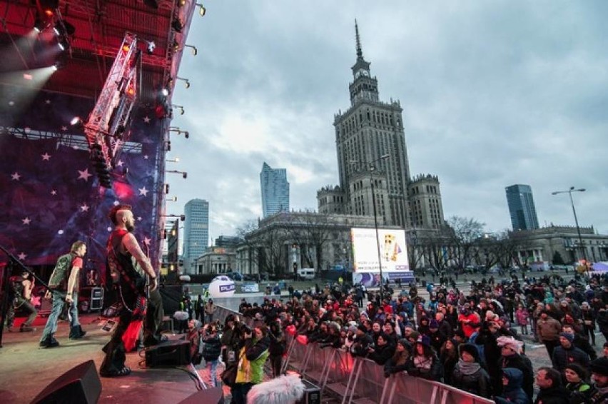 WOŚP 2017, Warszawa. Kto zagra na głównej scenie pod Pałacem...