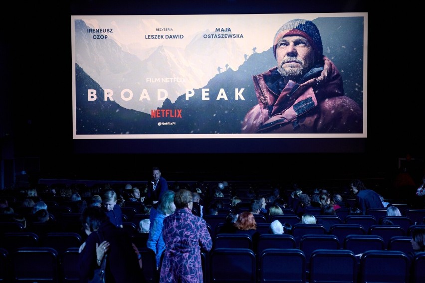 Zakopane. "Broad Peak" o życiu himalaisty Macieja Berbeki już gotowy. Pierwszy pokaz odbył się pod Giewontem