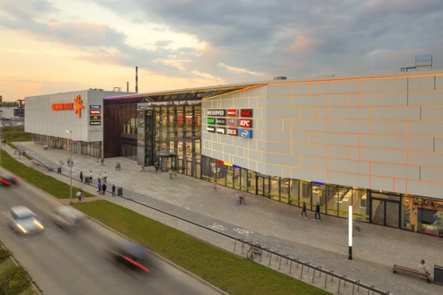 Wizualizacje rozbudowanego centrum handlowego Gemini Park Tychy.