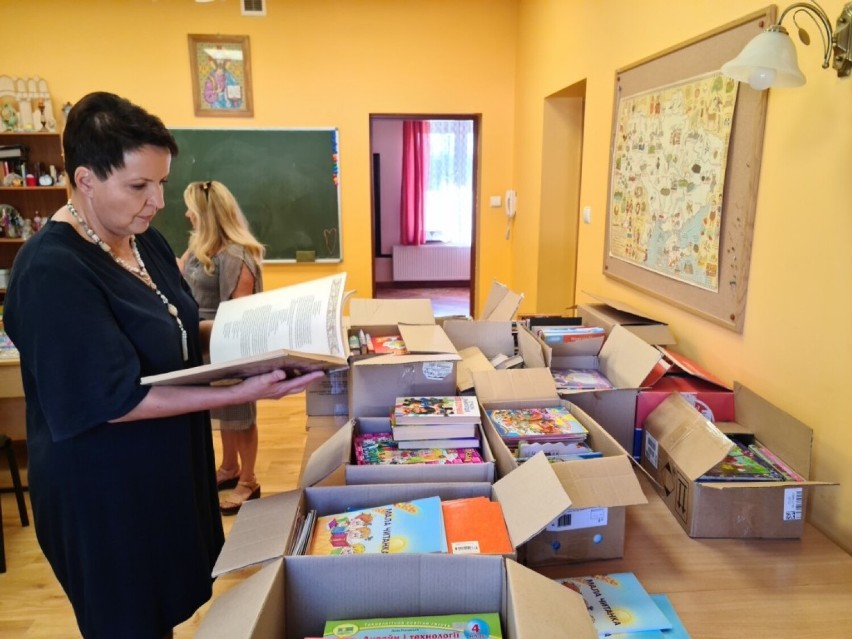 Książki w języku ukraińskim z Tarnopola dotarły do Legnicy