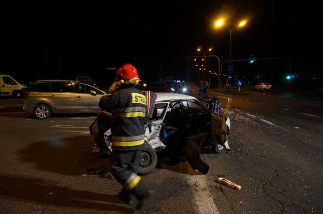 Wypadek w Giszowcu w Katowicach