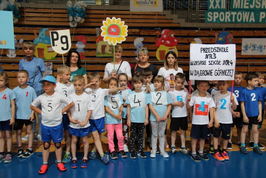 Olimpiada Sportowa Przedszkolaków w hali Centrum