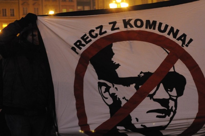 Antykomunistyczna manifestacja Wrocław 13.12.2012