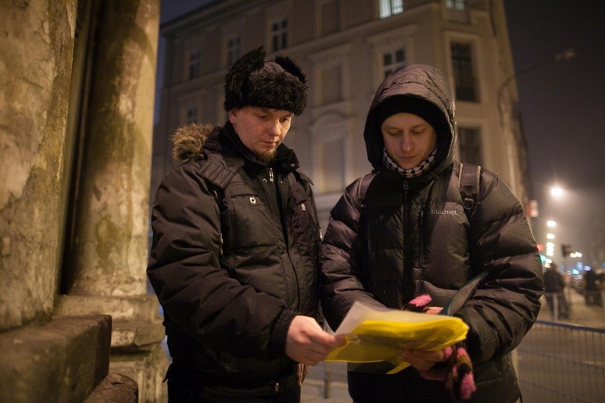 Liczenie bezdomnych w Łodzi. Akcja na ulicach miasta [ZDJĘCIA]