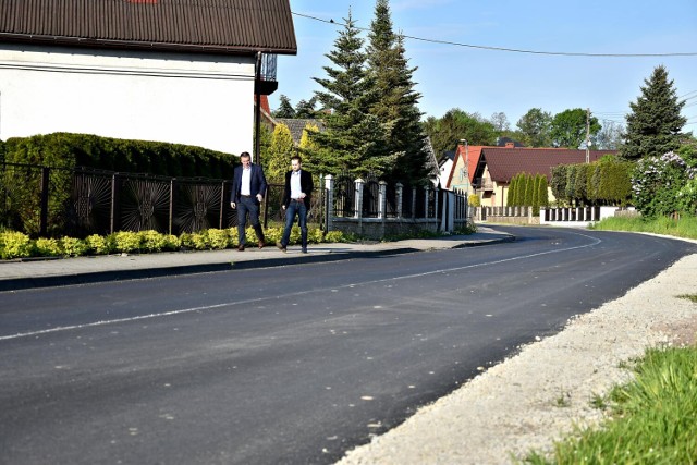 Wyremontowane droga w gminie Spytkowice