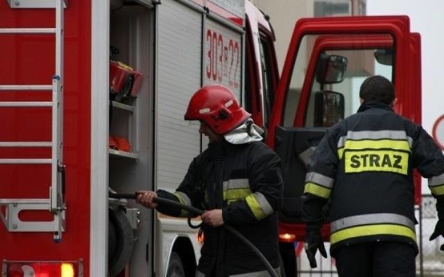Strażacy interweniowali przy ul. Kościuszki w Pietrzykowicach