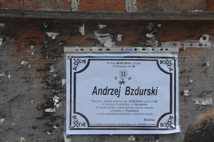 Pogrzeb druha Andrzeja Bzdurskiego
