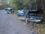Wypadek w Bartniczce w okolicy Brodnicy. Zderzyły się dwie osobówki. Zobaczcie zdjęcia