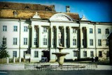  8 historycznych zimowych kadrów powojennych Żar. To niesamowite jak wyglądał pałac Promnitzów!