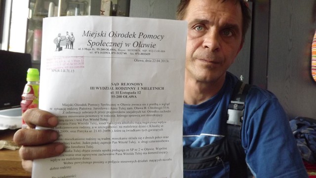Jarosław Tulej walczy z nałogiem, procedurami i przemocą w rodzinie