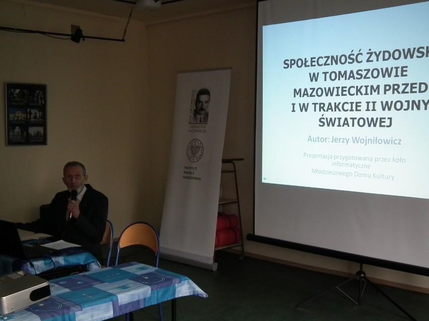 Jerzy Wojniłowicz spotkał się z tomaszowianami w Młodzieżowym Domu Kultury