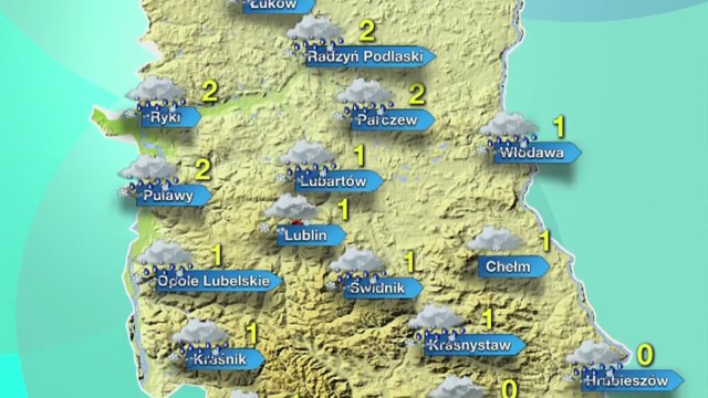 Pogoda w woj. lubelskim we wtorek, 10 lutego