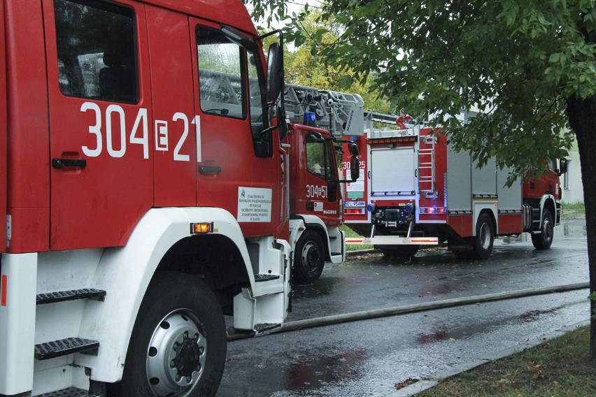 Śmiertelna ofiara pożaru na Widzewie