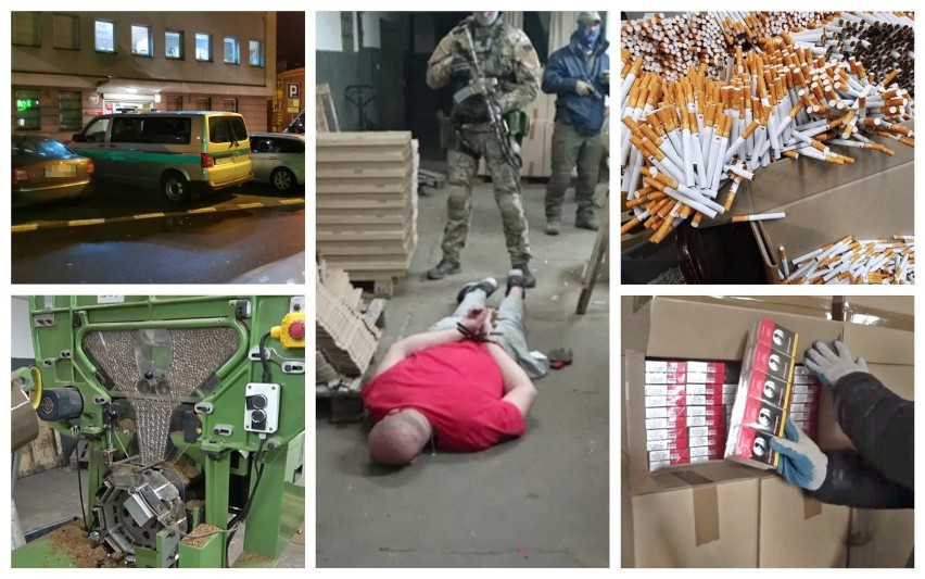 Polsko-ukraińska grupa przestępcza rozbita. Zabezpieczono prawie 8 mln sztuk papierosów [zdjęcia, wideo]