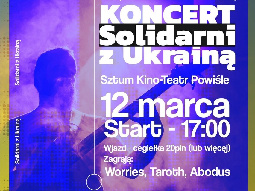 Sztum. Już w najbliższą sobotę - koncert "Solidarni z Ukrainą"
