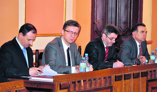 Nad przyszłorocznym budżetem miasta pracuje zespół prezydencki Kalisza: Jacek Konopka, Dariusz Grodziński, Janusz Pęcherz i Daniel Sztandera