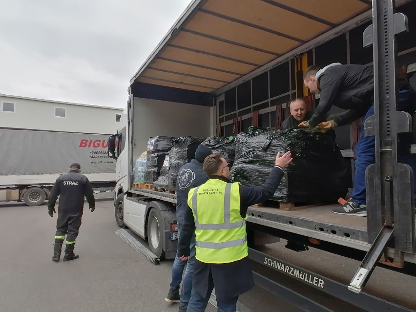 Transport darów dla Ukrainy