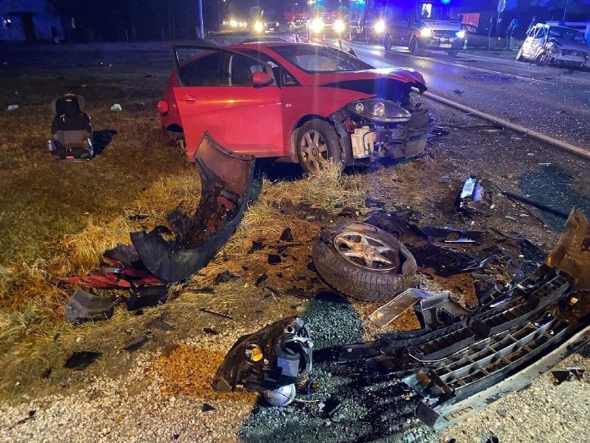 Wypadek w Woli Filpowskiej, droga krajowa 79 jest...