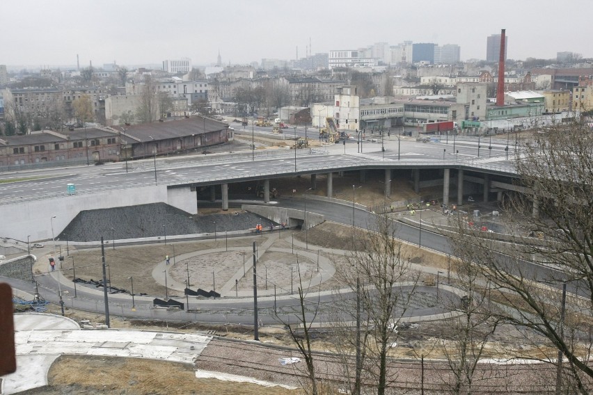 Nowy układ dróg wokół dworca Łódź Fabryczna [ZDJĘCIA, MAPA]