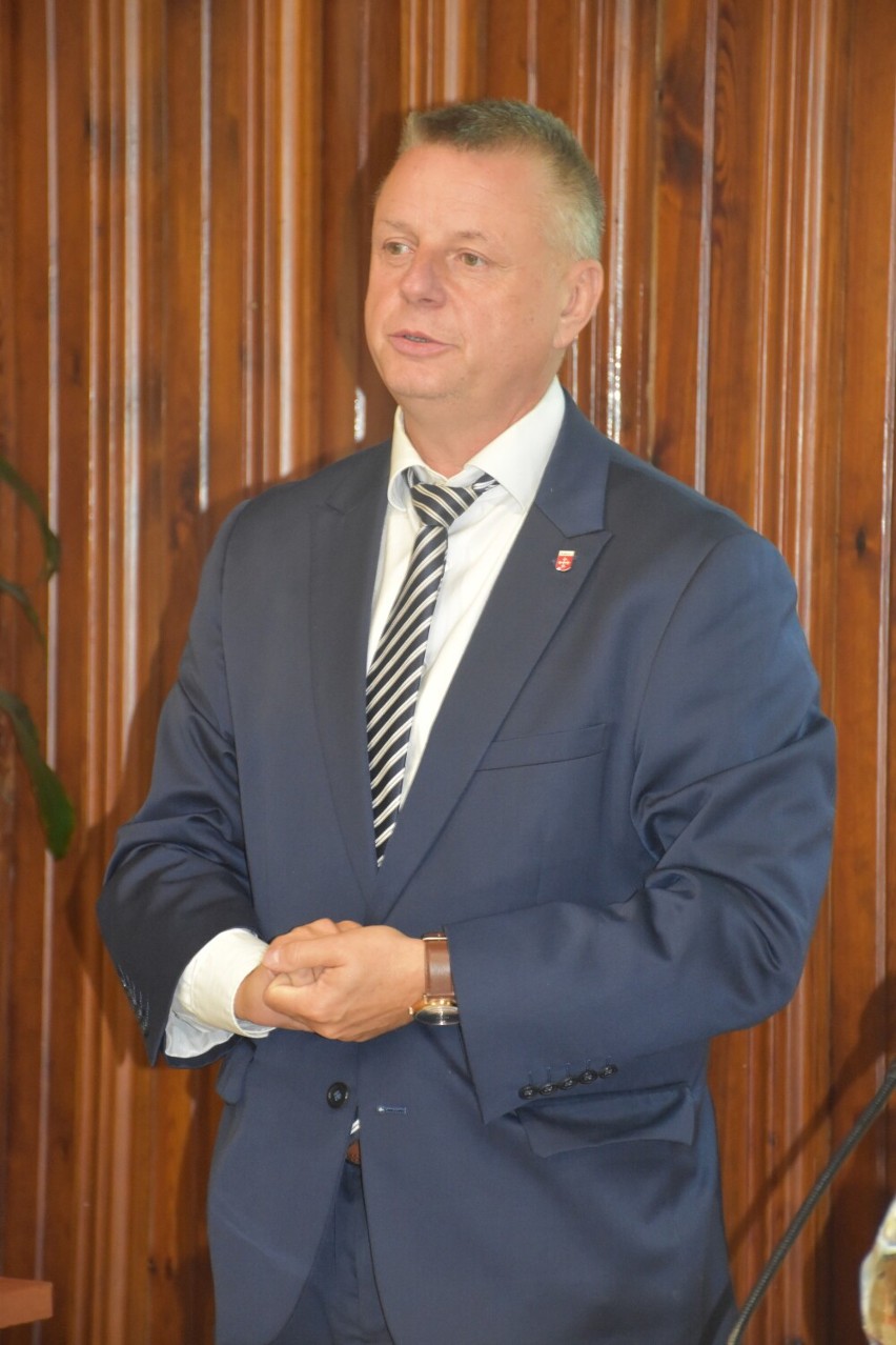 burmistrz gminy Dobrzyca Jarosław Pietrzak