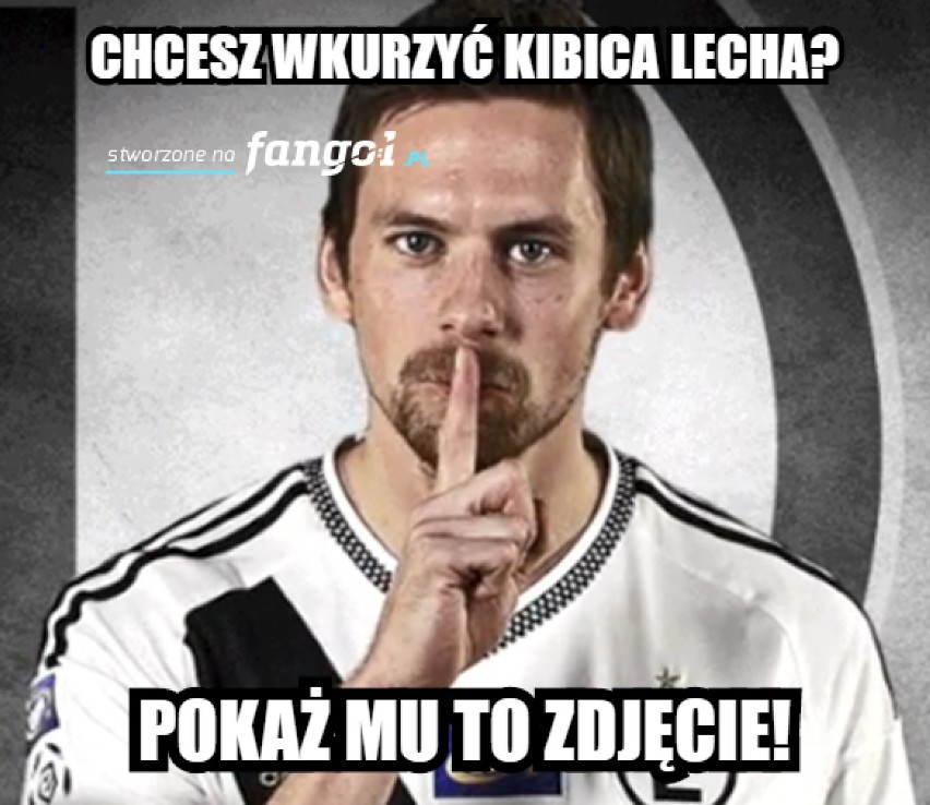 Lech Poznań - Legia Warszawa MEMY. Dramat w Poznaniu, feta w...