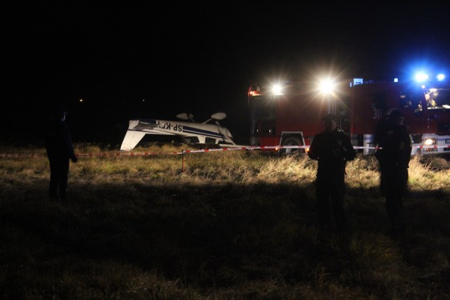 Pilot i pasażerka Cesny zostali ranni w wyniku awaryjnego ...